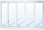 Bow window