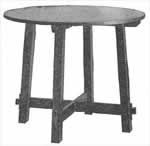 round side table