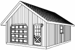 24' x 20' garage