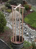 simplistic trellis - free plans, drawings & instructions